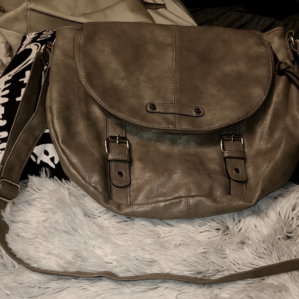 Merona Tan Leather Purse